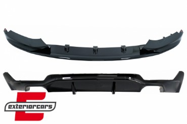 Prednji splitter & difuzor zraka M-Performance dizajn (piano crna), COFBSBMF32MPBDOB