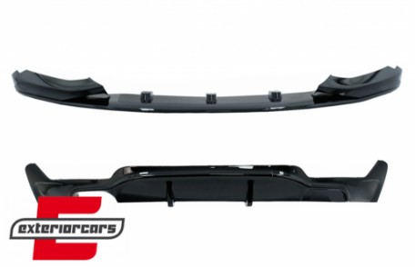 Prednji splitter & difuzor zraka M-Performance dizajn (piano crna), COFBSBMF32MPBRD