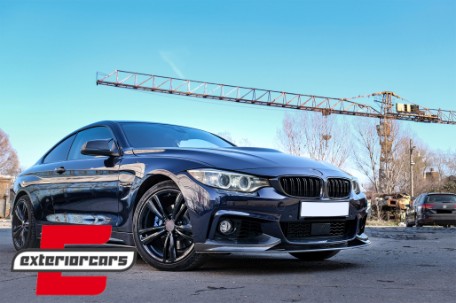 Prednji splitter M-Performance dizajn (carbon) / BMW serije 4 F32 Coupe F33 Cabrio F36 Gran Coupe (2013-03.2019), FBSBMF32MPCF