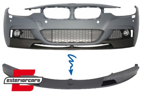 Prednji splitter M-Performance dizajn (carbon look) / BMW serije 3 F30 F31 (2011-2019), 34252