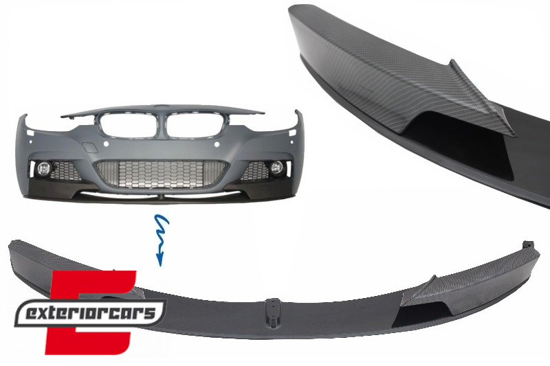 Prednji splitter M-Performance dizajn (carbon look) / BMW serije 3 F30 F31 (2011-2019), 34252