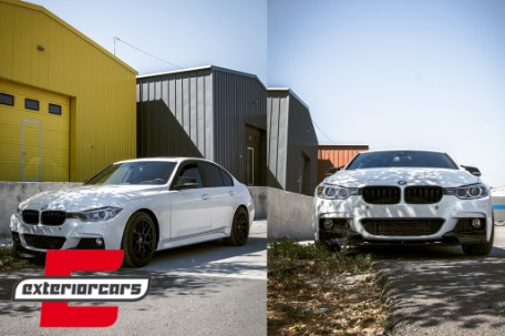 Prednji splitter M-Performance dizajn (mat crna) / BMW serije 3 F30 F31 (2011-2019), 40629