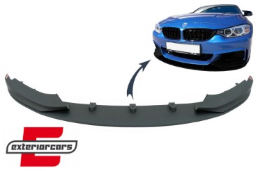 Prednji splitter M-Performance dizajn (mat crna) / BMW serije 4 F32 F33 F36 Coupe Cabrio Gran Coupe (2013-2019), FBSBMF32MP