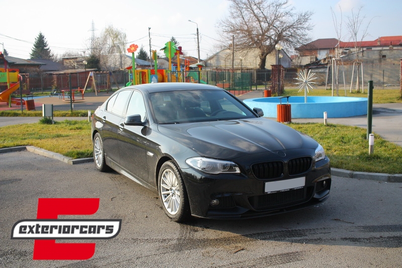 Pred
nji splitter M-Performance dizajn (mat crna) / BMW serije 5 F10 F11 limuzina karavan (2011-2017), 5111303-2JOM