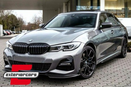 Prednji splitter M-Performance dizajn (piano crna) / BMW serije 3 G20 limuzina G21 karavan (2018-06.2022), 39878