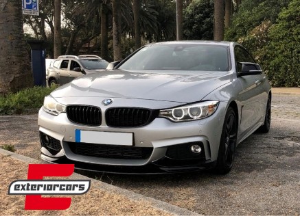 Prednji splitter M-Performance dizajn (piano crna) / BMW serije 4 F32 Coupe F33 Cabrio F36 Gran Coupe (2013-03.2019), FBSBMF32MPB