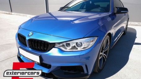 Prednji splitter M-Performance dizajn (piano crna) / BMW serije 4 F32 Coupe F33 Cabrio F36 Gran Coupe (2013-03.2019), FBSBMF32MPB