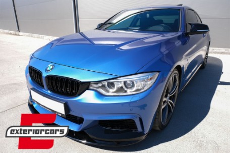 Prednji splitter M-Performance dizajn (piano crna) / BMW serije 4 F32 Coupe F33 Cabrio F36 Gran Coupe (2013-03.2019), FBSBMF32MPB