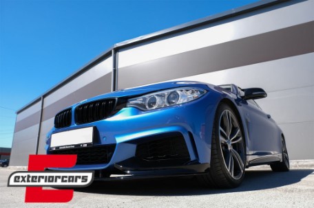 Prednji splitter M-Performance dizajn (piano crna) / BMW serije 4 F32 Coupe F33 Cabrio F36 Gran Coupe (2013-03.2019), FBSBMF32MPB
