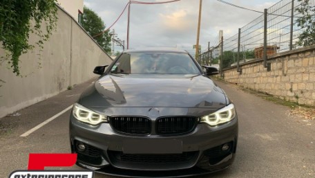 Prednji splitter M-Performance dizajn (piano crna) / BMW serije 4 F32 Coupe F33 Cabrio F36 Gran Coupe (2013-03.2019), FBSBMF32MPB