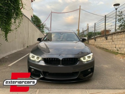 Prednji splitter M-Performance dizajn (piano crna) / BMW serije 4 F32 Coupe F33 Cabrio F36 Gran Coupe (2013-03.2019), FBSBMF32MPB