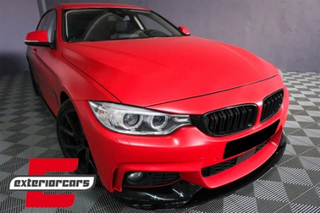 Prednji splitter M-Performance dizajn (piano crna) / BMW serije 4 F32 Coupe F33 Cabrio F36 Gran Coupe (2013-03.2019), FBSBMF32MPB