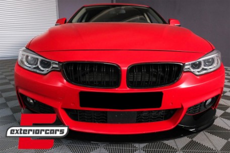 Prednji splitter M-Performance dizajn (piano crna) / BMW serije 4 F32 Coupe F33 Cabrio F36 Gran Coupe (2013-03.2019), FBSBMF32MPB