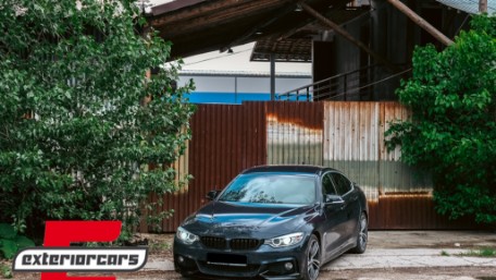 Prednji splitter M-Performance dizajn (piano crna) / BMW serije 4 F32 Coupe F33 Cabrio F36 Gran Coupe (2013-03.2019), FBSBMF32MPB
