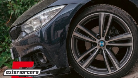 Prednji splitter M-Performance dizajn (piano crna) / BMW serije 4 F32 Coupe F33 Cabrio F36 Gran Coupe (2013-03.2019), FBSBMF32MPB