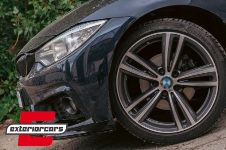 Prednji splitter M-Performance dizajn (piano crna) / BMW serije 4 F32 Coupe F33 Cabrio F36 Gran Coupe (2013-03.2019), FBSBMF32MPB