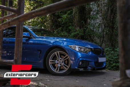 Prednji splitter M-Performance dizajn (piano crna) / BMW serije 4 F32 Coupe F33 Cabrio F36 Gran Coupe (2013-03.2019), FBSBMF32MPB