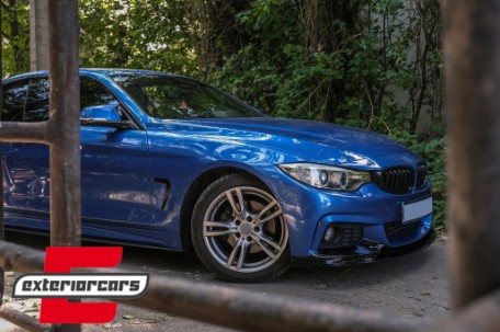 Prednji splitter M-Performance dizajn (piano crna) / BMW serije 4 F32 Coupe F33 Cabrio F36 Gran Coupe (2013-03.2019), FBSBMF32MPB