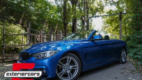 Prednji splitter M-Perfor
mance dizajn (piano crna) / BMW serije 4 F32 Coupe F33 Cabrio F36 Gran Coupe (2013-03.2019), FBSBMF32MPB