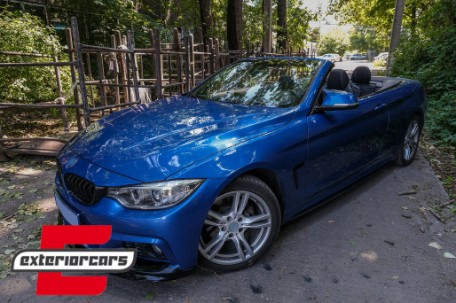 Prednji splitter M-Performance dizajn (piano crna) / BMW serije 4 F32 Coupe F33 Cabrio F36 Gran Coupe (2013-03.2019), FBSBMF32MPB