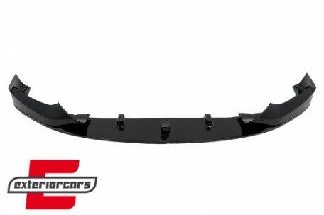 Prednji splitter M-Performance dizajn (piano crna) / BMW serije 5 G30 limuzina G31 karavan (2017-2019), FBSBMG30MPBT