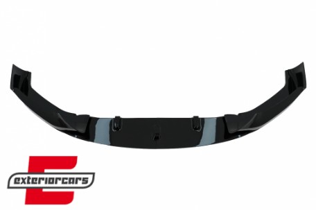 Prednji splitter M-Performance dizajn (piano crna) / BMW serije 5 G30 limuzina G31 karavan (2017-2019), FBSBMG30MPBT