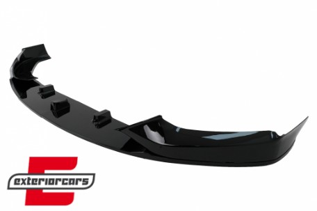 Prednji splitter M-Performance dizajn (piano crna) / BMW serije 5 G30 limuzina G31 karavan (2017-2019), FBSBMG30MPBT