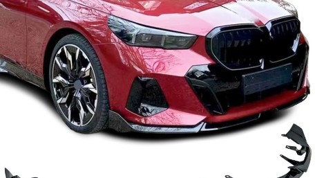 Prednji splitter M Performance dizajn (piano crna) / BMW serije 5 G60 G61 (2024-), 43678 4-1