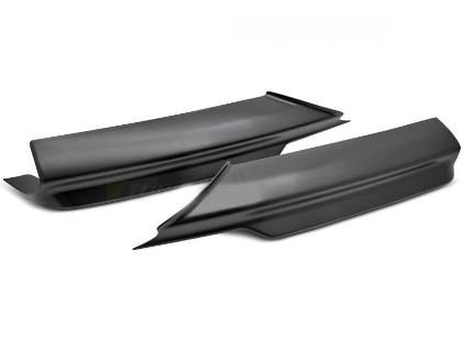 Prednji splitteri branika (mat crna) / BMW serije 3 E90 limuzina E91 karavan (2004-2008), SPBM64