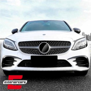 Prednji splitteri C43 AMG dizajn / Mercedes C-klasa W205 S205 C205 A205 Facelift (2019-), FBSPMBW205FAMG