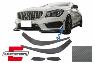 Prednji splitteri CLA45 AMG dizajn (carbon) / MERCEDES CLA W117 C117 X117 (2013-2016), FBSPMBW117AMGCF