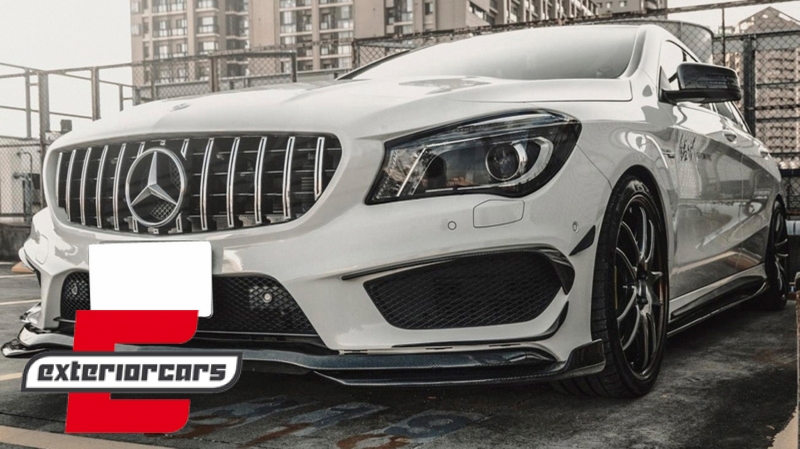Prednji splitteri CLA45 AMG dizajn (carbon) / MERCEDES CLA W117 C117 X117 (2013-2016), FBSPMBW117AMGCF