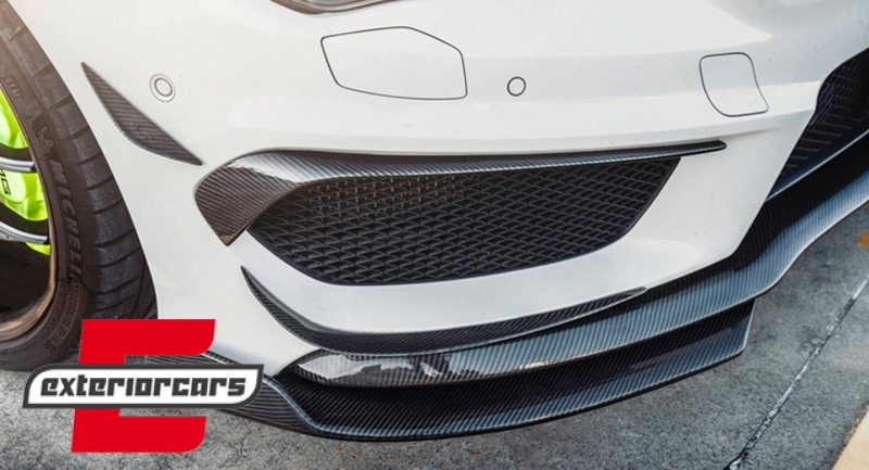 Prednji splitteri CLA45 AMG dizajn (carbon) / MERCEDES CLA W117 C117 X117 (2013-2016), FBSPMBW117AMGCF