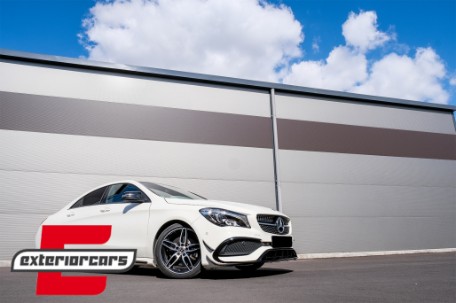 Prednji splitteri CLA45 AMG dizajn (piano crna) / Mercedes CLA W117 Facelift (2016-2018), FBSPMBW117FAMG