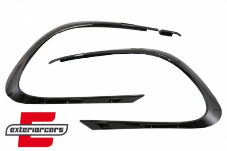 Prednji splitteri CLA45 AMG dizajn (piano crna) / Mercedes CLA W117 Facelift (2016-2018), FBSPMBW117FAMG