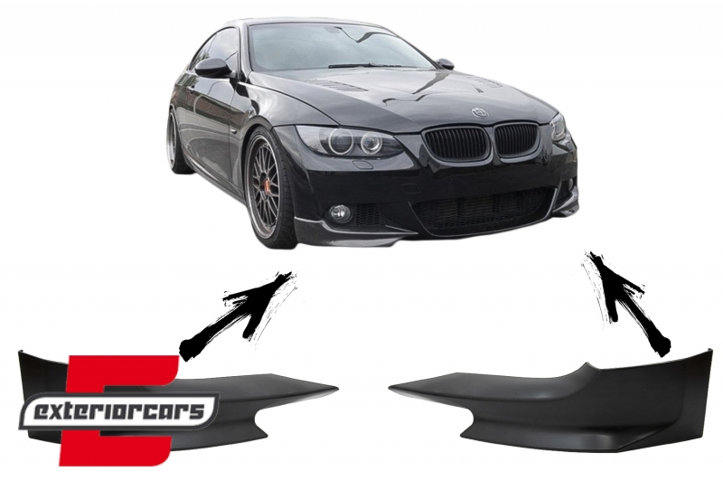 Prednji splitteri M paket dizajn (mat crna) / BMW serije 3 E92 Coupe E93 Cabrio (2006-2010), 40260