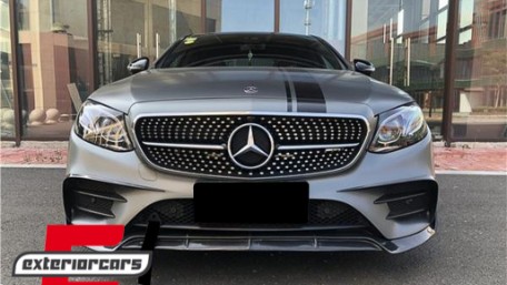 Prednji splitteri (piano crna) / Mercedes E-klasa W213 S213 C238 A238 Sport Line E53 (2016-2020), GCP-SW-MB-088