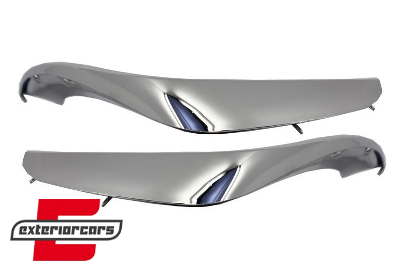 Prednji splitteri S65 AMG dizajn (chrome) / Mercedes S-klasa W222 (2013-06.2017), FBFLMBW222