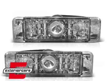 Prednji žmigavci (chrome) / VW Golf 1 (1974-1983) Golf 2 (1983-1991) Jetta (1984-1991) Polo 86C, KPVW05