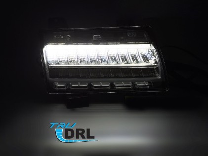 Prednji žmigavci DRL SEQ (chrome) / Jeep Wrangler IV JL/JLU (2018-2023), LPCH45