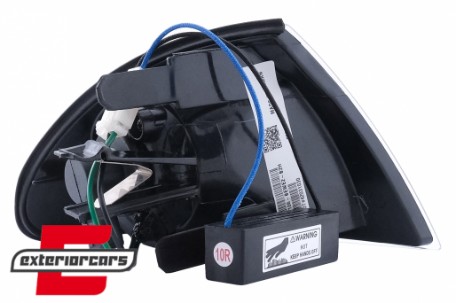 Prednji žmigavci LED (crna) / BMW serije 3 E46 (05.1998-08.2001) limuzina karavan, KPBM50