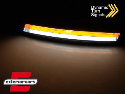 Prednji žmigavci LED SEQ sa dnevnim svjetlima DRL (bijela) / VW New Beetle (2006-2010), KPVW32