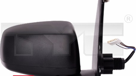 Retrovizor (desna strana) / FIAT PANDA (09.2003-10.2009), 309-0043