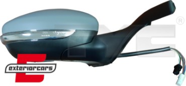 Retrovizor (desna strana) / Peugeot 208 + 2008 (2012-2020), 326-0113