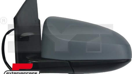 Retrovizor (lijeva strana) / Citroen C1 + Peugeot 108 + Toyota Aygo (2014-), 336-0128