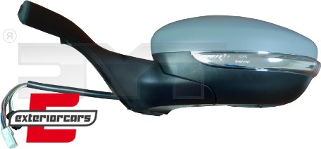 Retrovizor (lijeva strana) / Peugeot 208 + 2008 (2012-2020), 326-0114