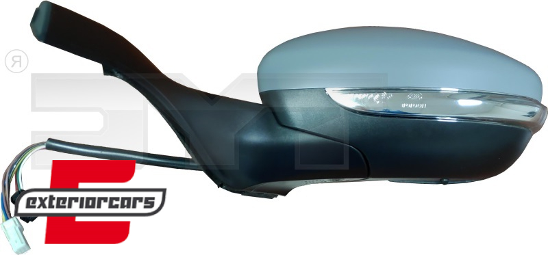 Retrovizor (lijeva strana) / Peugeot 208 + 2008 (2012-2020), 326-0114