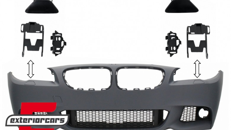 Set sustava za pranje farova prednjeg branika M paket dizajn / BMW serije 5 F10 F11 (2010-2014), SRABMF10MT