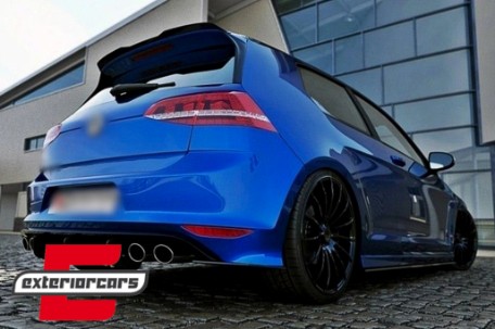 Splitter difuzora zraka (crna) / VW Golf 7 VII R (2013-2017), 41432