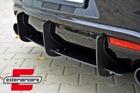 Splitter difuzora zraka (crna) / VW Scirocco Mk3 III R (2009-2017), 41428